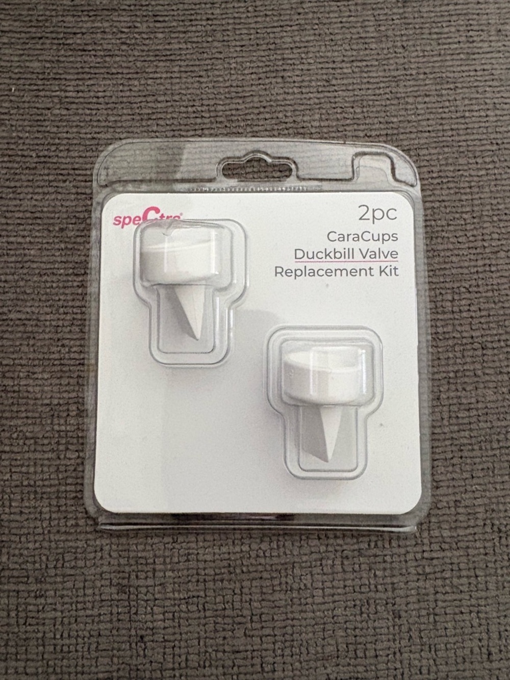 Spectra 2pc CaraCups Duckbill Valve Replacement Kit - White